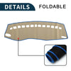 Volvo S60 2010-2018 Sun Protector Pad Black Blue Dashboard Cover Mat