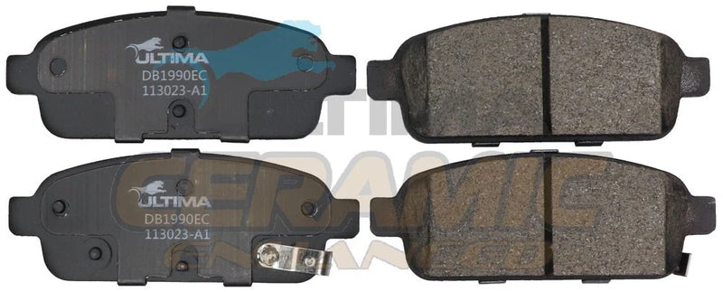 Holden Cruze JH JG 2.0L Z20S1 Z20D1 Ceramic Rear Brake Pads (2009–2015)