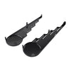 Harley Touring Road King Black Saddlebag Trim Speed Ball Wing (2009-2023)