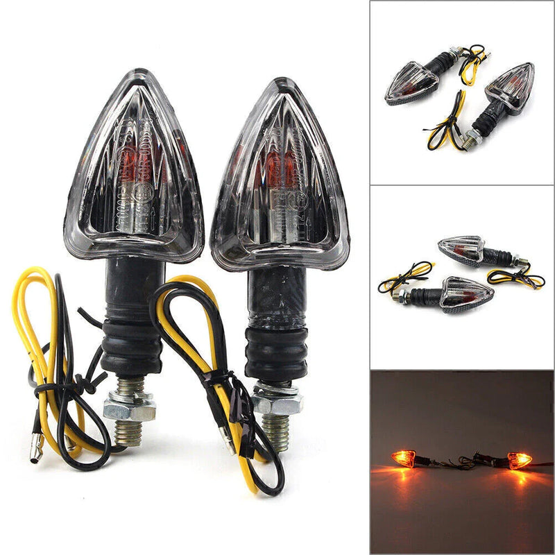 Yamaha Suzuki Motorcycles LED Triangle Turn Signal Lights