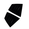 Subaru WRX STI Black Rear Quarter Window Louvers (2014-2021)