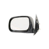 Toyota Hilux Left Black Manual Side Door Mirror (2005–2015)