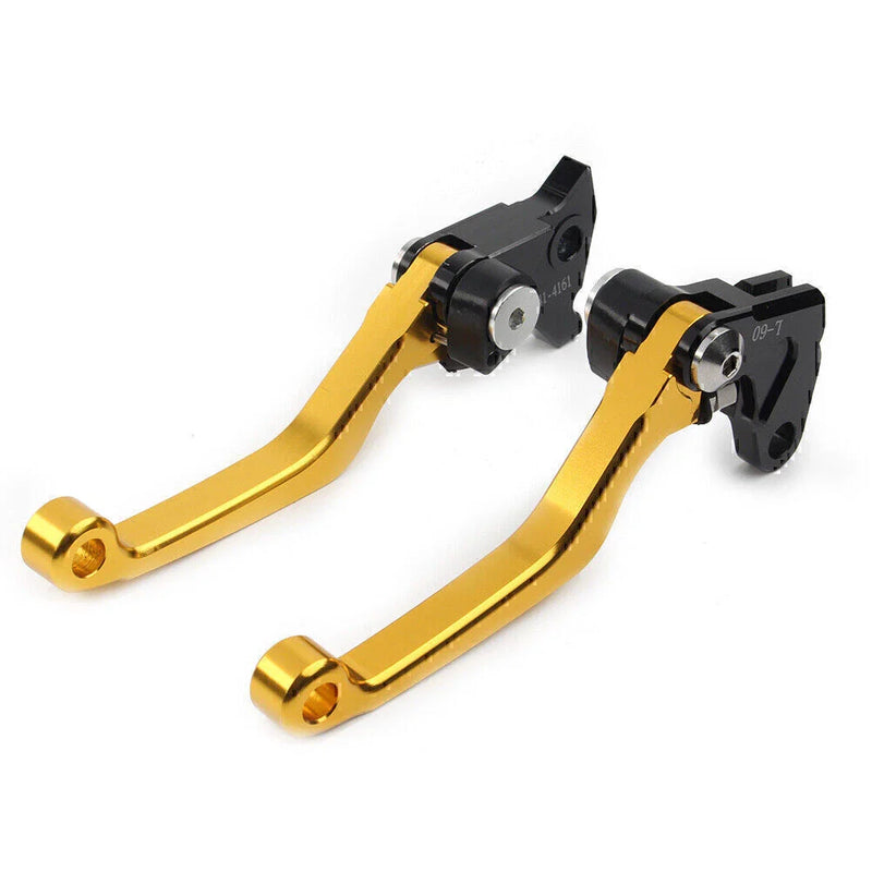 Yamaha TTR125L / LE / LW CNC Gold Disc Brake Clutch Levers (2000-2020)