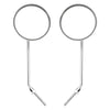 Honda C50 C65 C70 C90 Mirrors Pair Chrome Round 8mm (1967-1979)