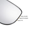Honda Fit Jazz Left Side White Mirror Glass w/ Back Non-heated (2009-2013)