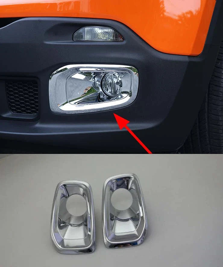 2015-2018 Jeep Renegade Front Fog Light Cover Trim (2015-2018)