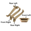 BMW X4 X3 Beige Door Handle Pull Trim Cover (2011–2017)