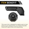Jeep Gladiator Carbon Fiber Seat Adjustment Button Cover Trim (2019-2023)