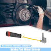 Mercedes-Benz (2 x) Black Gold Tone Brake Pad Wear Sensor Lead