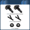 Ford Buick 1 Set Windshield Washer Nozzle with Hose Connector