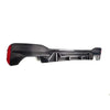 BMW 5 Series G30 M Sport 2017-23 Real Carbon Fiber Rear Bumper Diffuser Lip