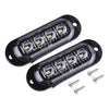 Trailer Truck 4x LED Side Marker Clearance Lights (12V-24V)