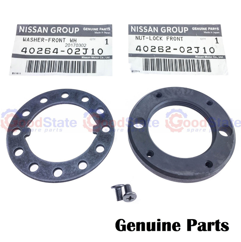 Nissan Patrol GU GQ Y60 Y61 Wheel Bearing Lock Nut Kit