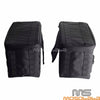 Harley Softail Dyna Waterproof Luggage Bag Saddlebags w/ Reflectors