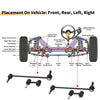 Buick Regal 4x Front & Rear Stabiliser Sway Bar Links (2012-2012)