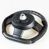 Mini R55 R56 R57 R58 R60 R61 Flat Bottom Matte Carbon Suede Steering Wheel (2006-2019)