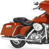 Harley Electra Road Glide (1997-2007) Black Orange Driver Passenger Seat