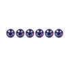 Motorcycle Bike 6 x M6x10mm Alloy Torx Head Screws