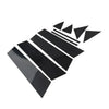 Mazda 3 Axela Gloss Black Door Window Pillar Post Cover Trim (2014-2018)