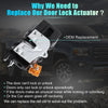 Power Door Lock Actuator Motor Front Right Chevy Malibu