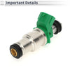 Toyota Paseo Base 1.5 (1996-1998) 1 Pcs Silver Fuel Injector