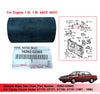 Toyota AT170 AT171 AT190 AT191 Water Inlet Hose (1982-1992)