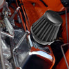 Motorcycle Air Filter Cleaner / 45mm / Round Tapered Black