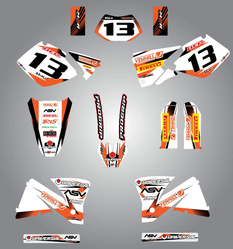 KTM EXC Custom Graphic Kit - STORM (1998-2000)