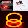 Universal Vehicles 95mm DRL COB LED Angel Eyes Halo Ring Fog Light