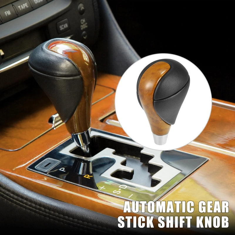 Lexus ES350 Black Faux Leather Automatic Gear Stick Shift Knob (2007-2012)