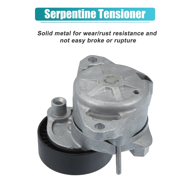 Mercedes-Benz Accessory Drive Belt Tensioner with 3 Pulleys (2005-2015)
