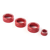 Honda Civic 2022+ CR-V Red 4x AC Climate Control Knob Ring Covers