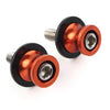 KAWASAKI ZX6R (1998-2011) Orange CNC 10MM Swingarm Spools Slider Screws