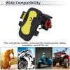 Motorcycle Motorcycle Phone Mount Holder 4.7-7.2 Phones Black Yellow