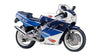 Suzuki GSX-R400 Inox Tête de fourche pare-brise Vis Kit Clip (1988–1989)