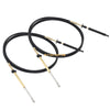 Johnson Evinrude OMC Snap-In Cables 2x Throttle Control Cable (1984–1994)