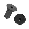 Toyota Prado 50 x Black Plastic Rivet Mud Interior Mat Clips 8.3x8mm Hole