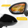 Chevy Cruze Sedan / Hatchback Left Side Door Mirror Black (2016-2019)