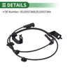 Jeep Compass Front Left ABS Wheel Speed Sensor (2017-2023)