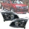 Isuzu D-Max V-Cross Left Right Projector Headlamps (2012-2015)