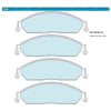 BF / FG XR6 Turbo XR8 V8 Front Drilled Slotted Disc Rotors Brake Pads