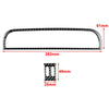 Fiat 500 Carbon Fiber Console Air Vent Outlet Cover (2012-2015)