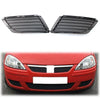 Vauxhall Corsa C Front Bumper Fog Grille Pair (2003-2006)