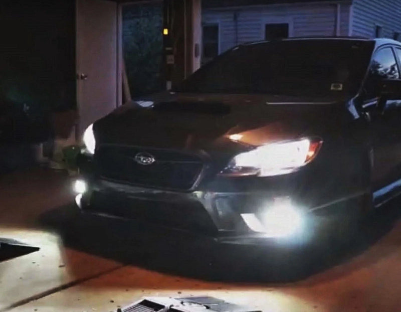 8000LM 9006 HB4 Hi-Power Pure White LED Fog Lights