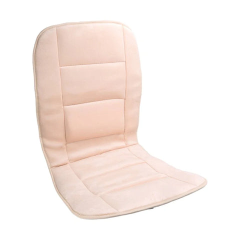Car, Truck, SUV, Van - Beige Plush Car Seat Cover Cushion Protector