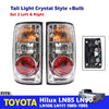 Tail Light Lamp Donut Clear Lens Fits Toyota Hilux LN85 LN106 MK3 Ute 1989-95
