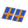 Volvo V60 S60 XC60 C40 S90 Sweden Flag Emblem Badge Stickers (2011-2023)