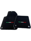 Ferrari 612 Scaglietti Italian Edition Black Floor Mats (2004-2011)