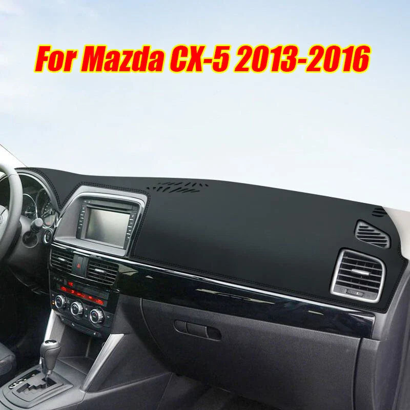 Mazda CX-5 Dashboard Cover / Black Leather (2013–2016)