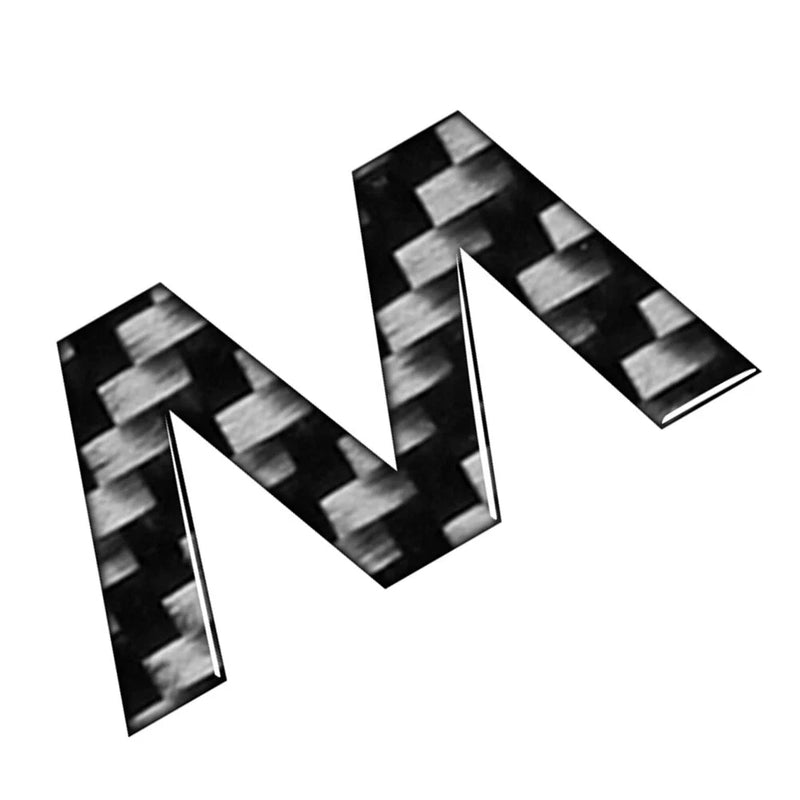 Car Window Door Wall Black Alphabet Letter Emblem Badge Decals Stickers
